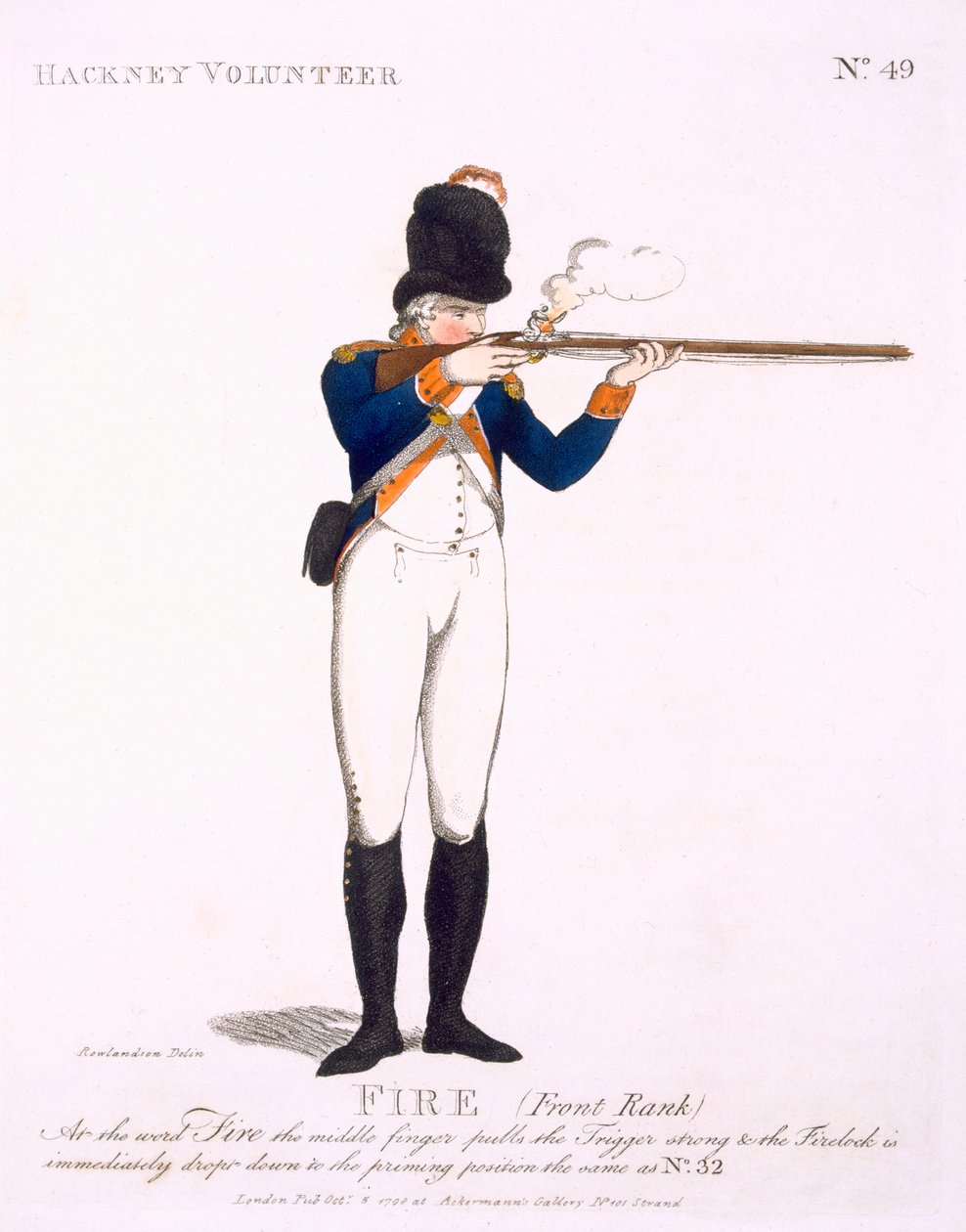 Hackney Volunteer, plate 49 fra 