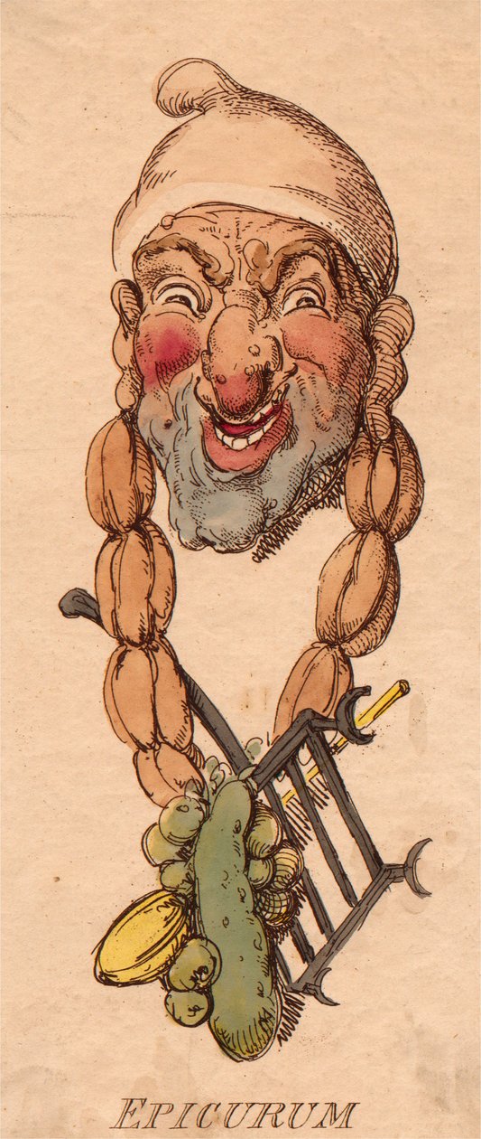 Overskrifter:  Epicurum av Thomas Rowlandson