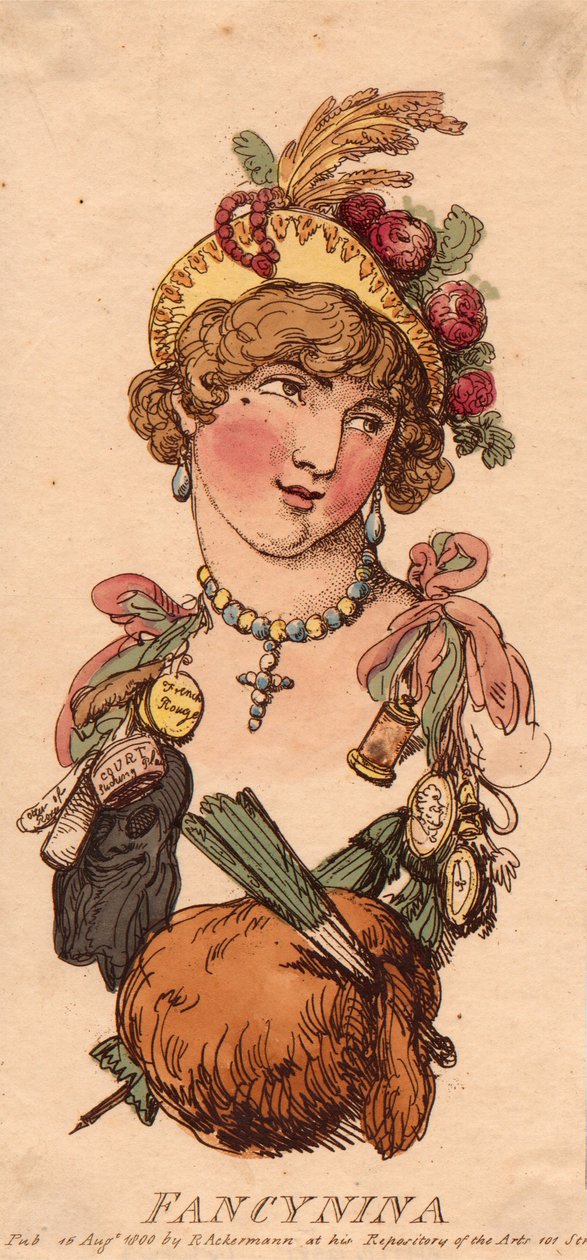 Overskrifter: Fancynina av Thomas Rowlandson