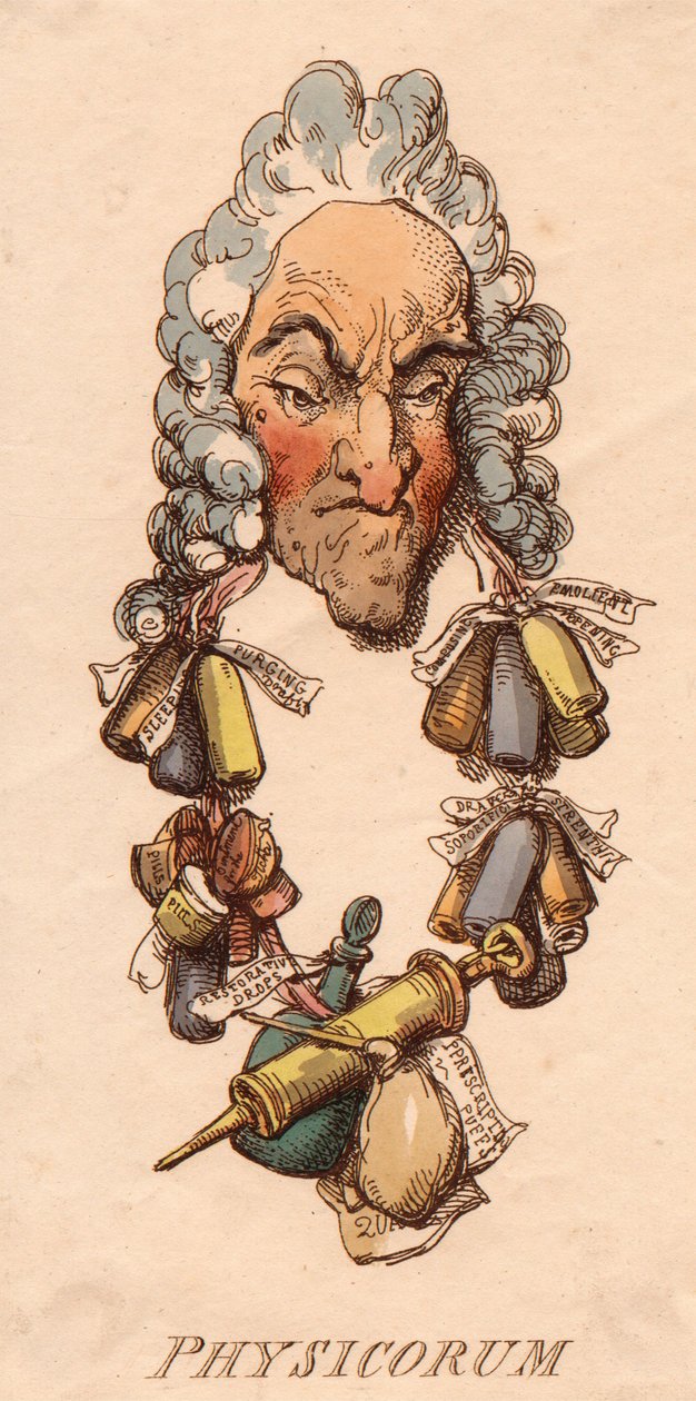 Tittel: Physicorum av Thomas Rowlandson