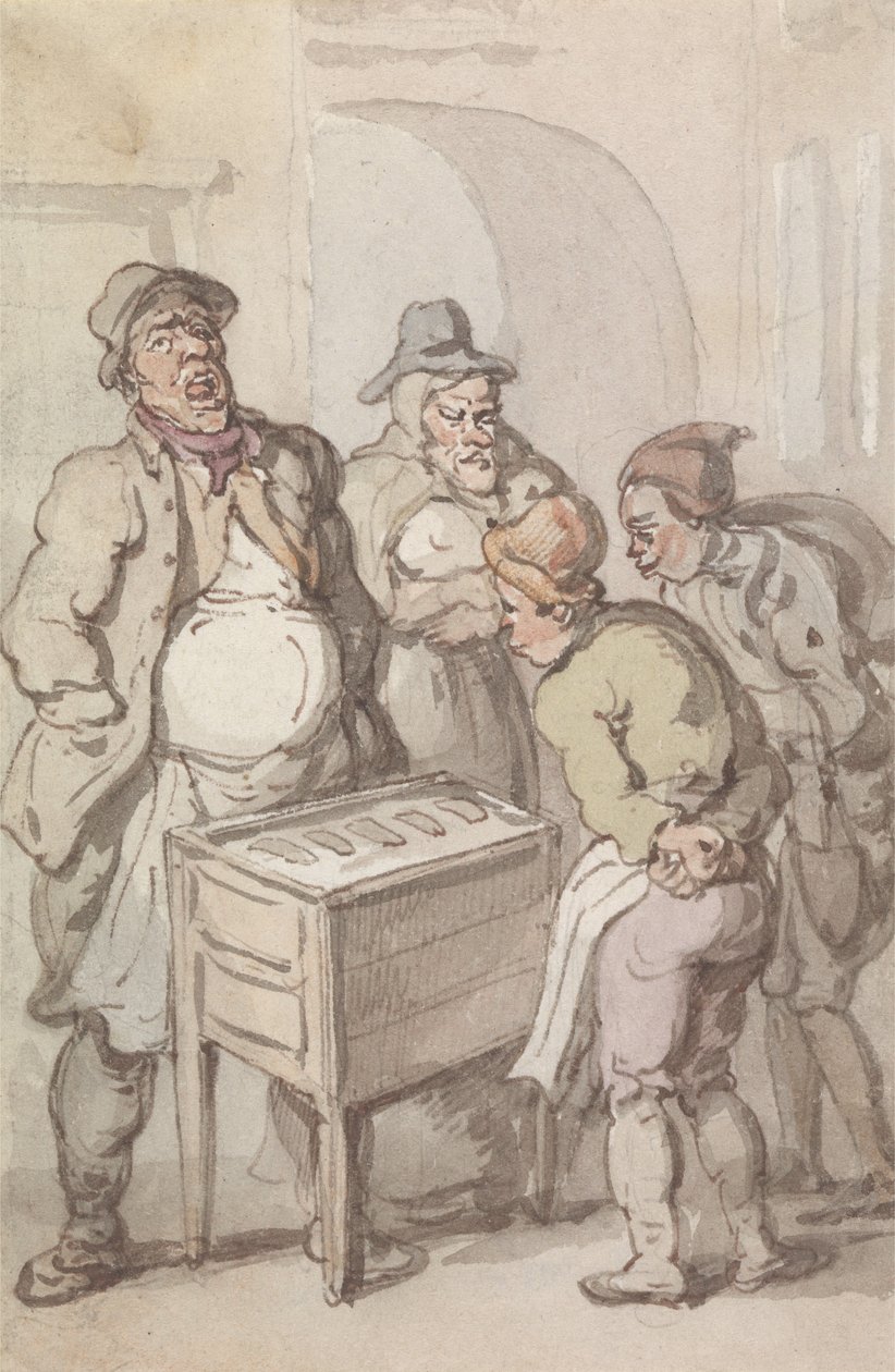 Krydret pepperkaker – kun sterke varianter av Thomas Rowlandson