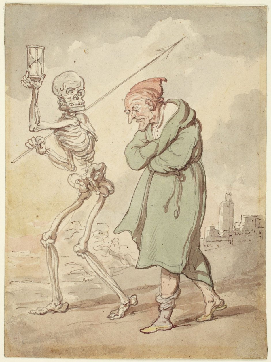 Illustrasjon til «Dødens dans» av Thomas Rowlandson