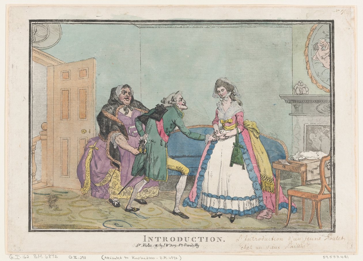 Innledning, 30. november 1793., 30. november 1793. av Thomas Rowlandson