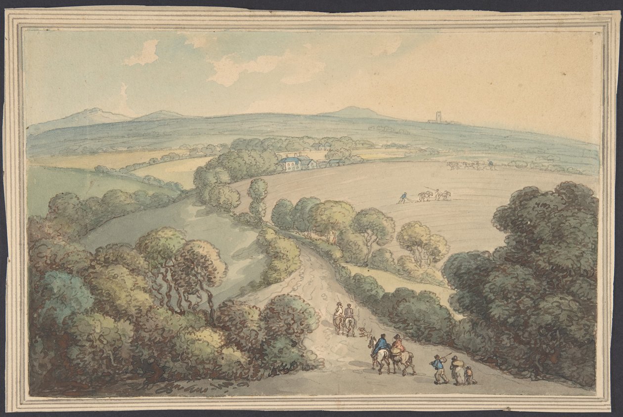 Landskap av Thomas Rowlandson