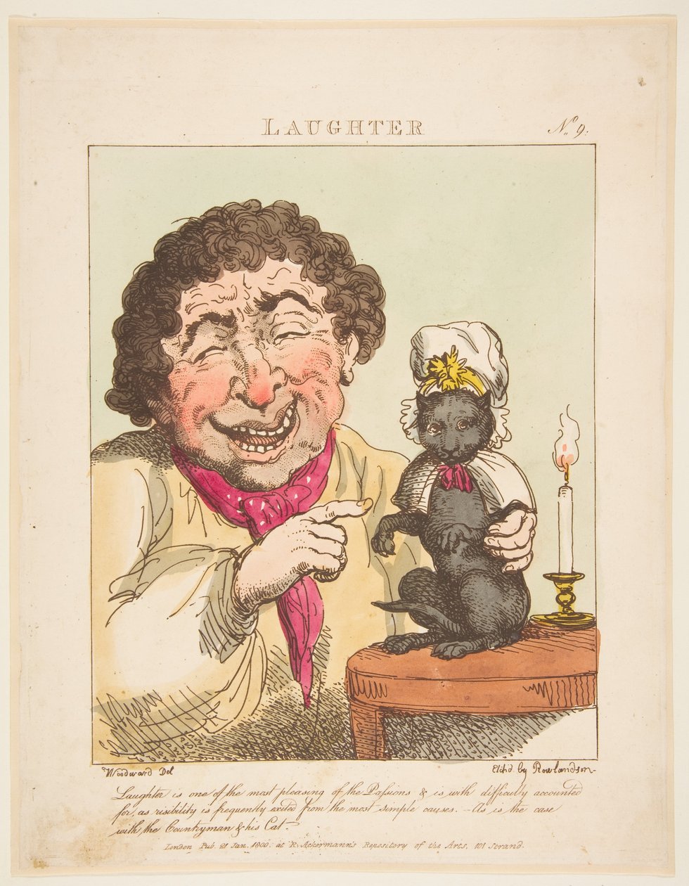 Latter, 21. januar 1800. av Thomas Rowlandson