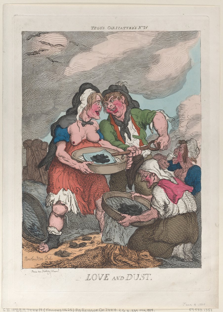 Kjærlighet og støv, 4. juni 1810., 4. juni 1810. av Thomas Rowlandson