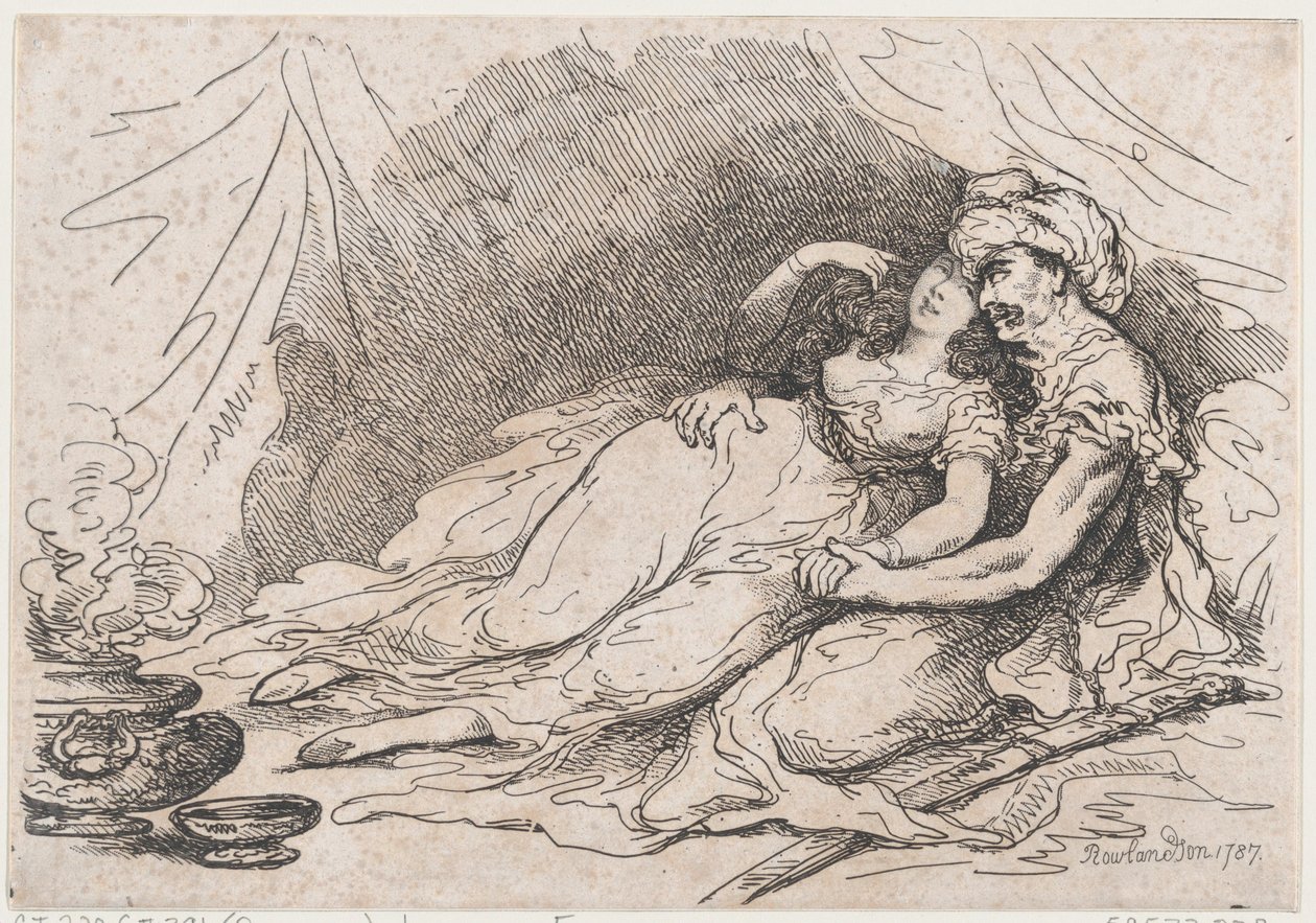 Kjærlighet i Østen av Thomas Rowlandson