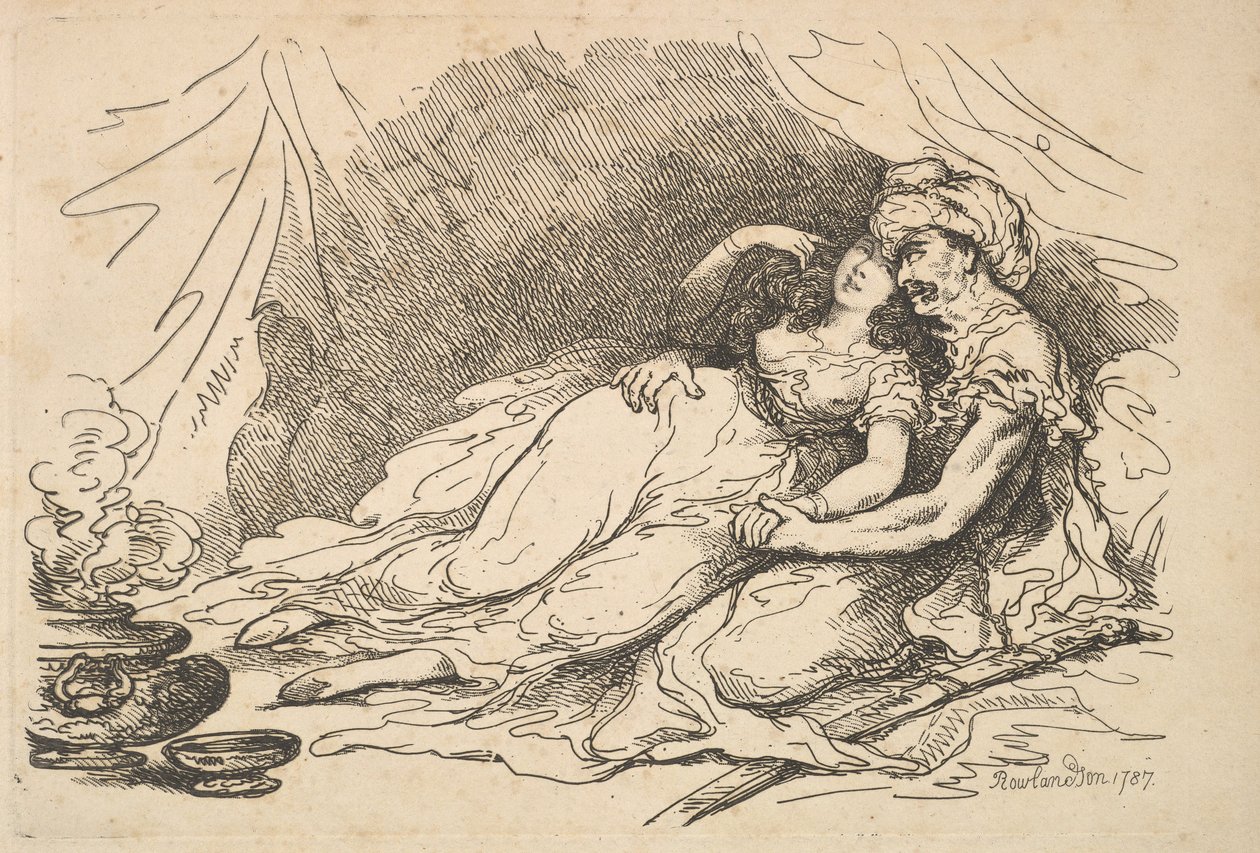 Kjærlighet i Østen av Thomas Rowlandson