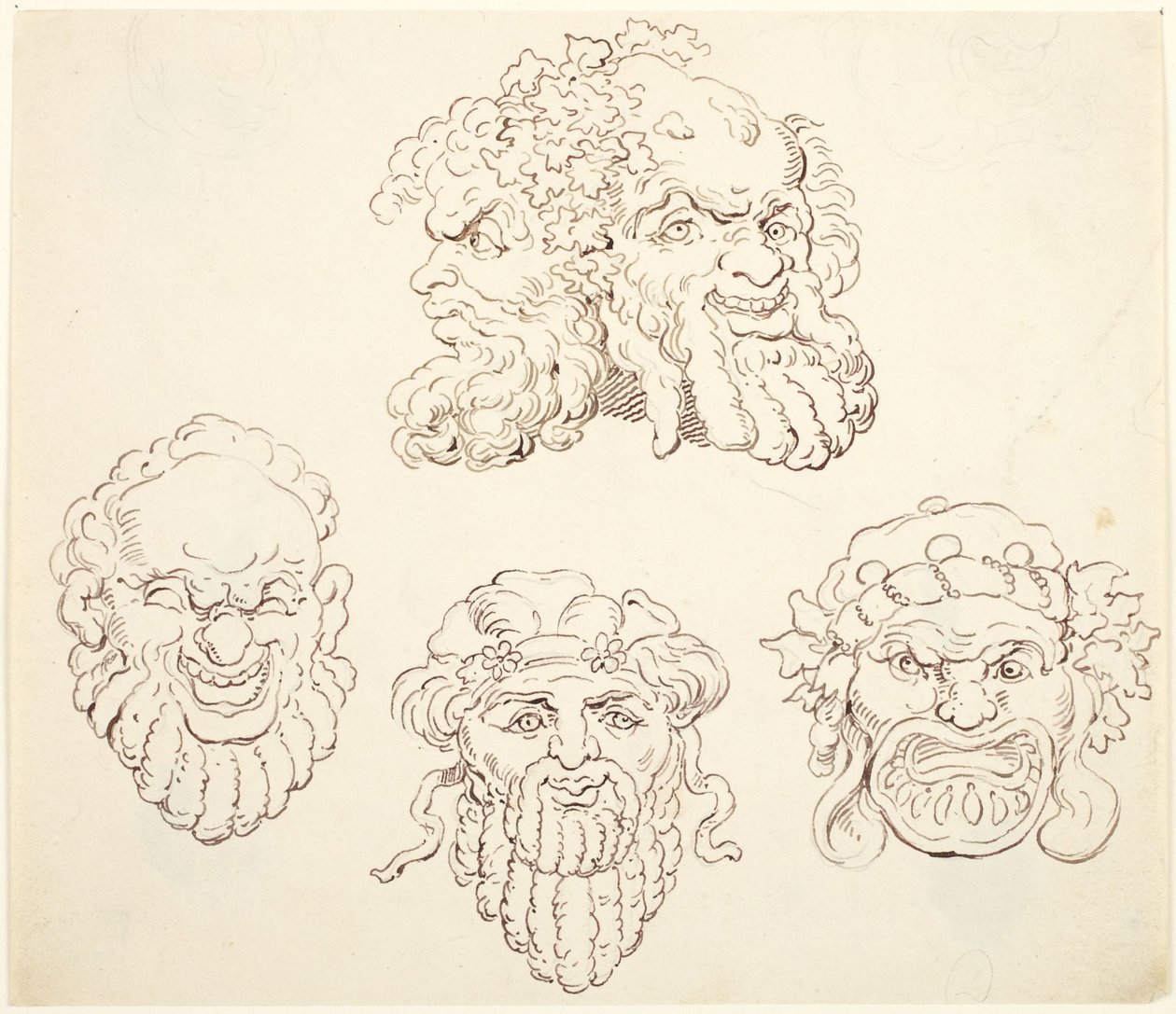 Masker av Thomas Rowlandson