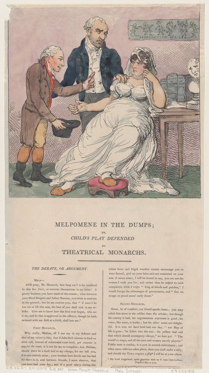 Melpomene in the Dumps, eller Child