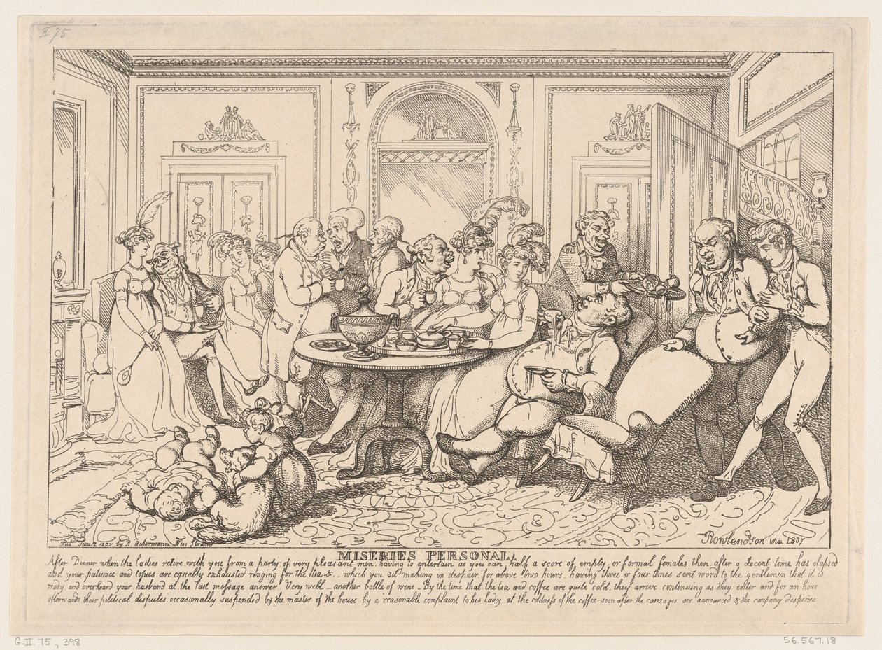 Miseries Personal, 12. juni 1807., 12. juni 1807. av Thomas Rowlandson