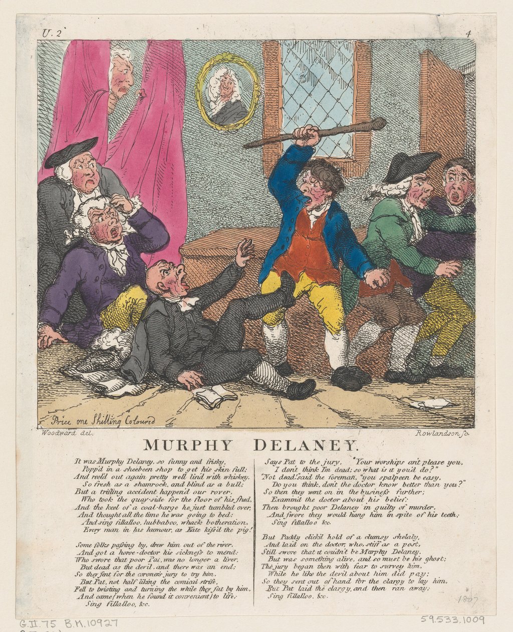 Murphy Delaney, 15. juni 1807., 15. juni 1807. av Thomas Rowlandson