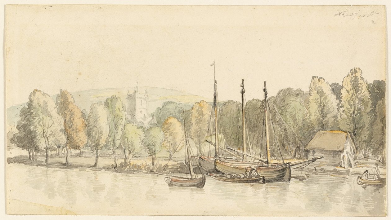Newport av Thomas Rowlandson