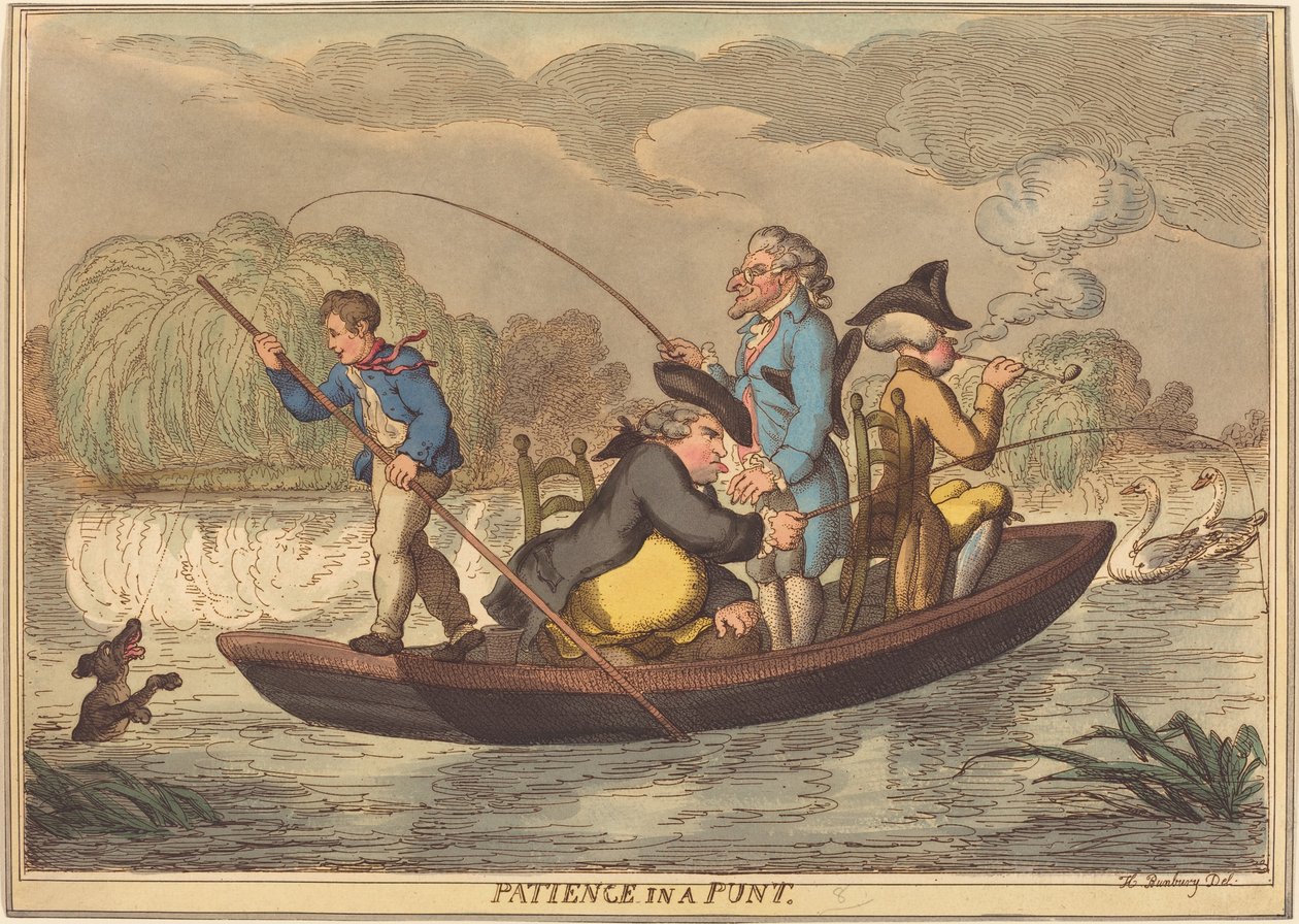 Tålmodighet i et punkt av Thomas Rowlandson