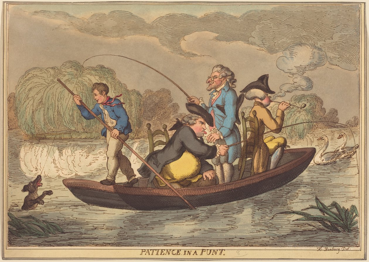 Tålmodighet i et punt av Thomas Rowlandson