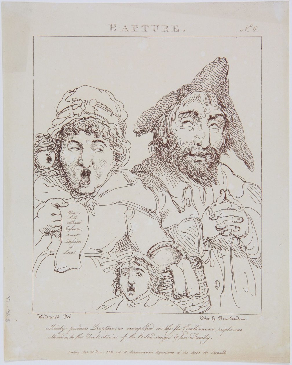 Rapture, nr. 6 av Thomas Rowlandson