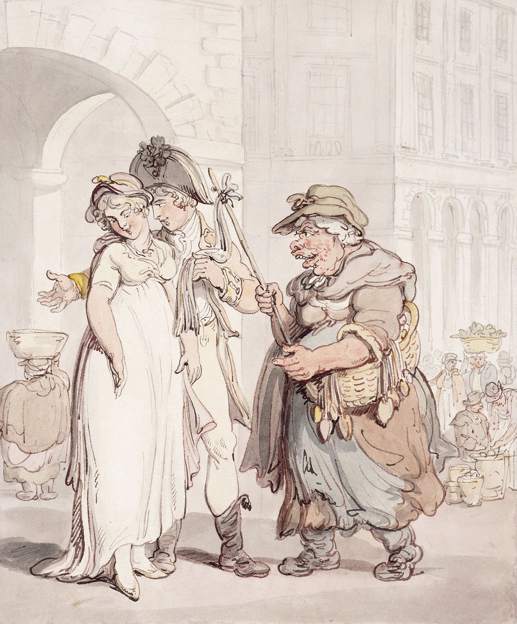 Fristelse, av Thomas Rowlandson