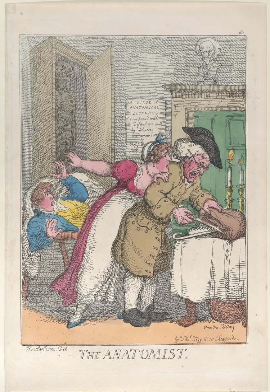 The Anatomist, 12. mars 1811., 12. mars 1811. av Thomas Rowlandson