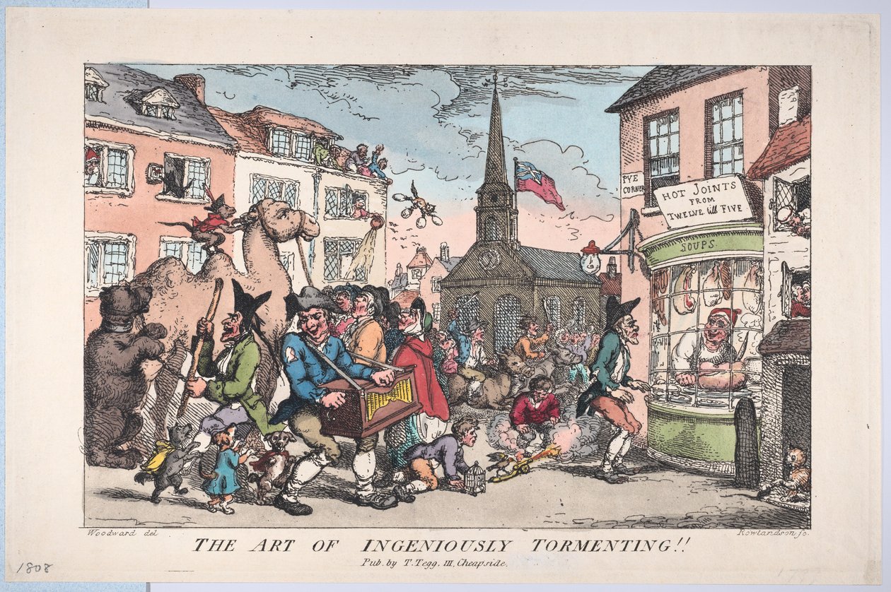 The Art of Geniously Tormenting, 8. februar 1808., 8. februar 1808. av Thomas Rowlandson