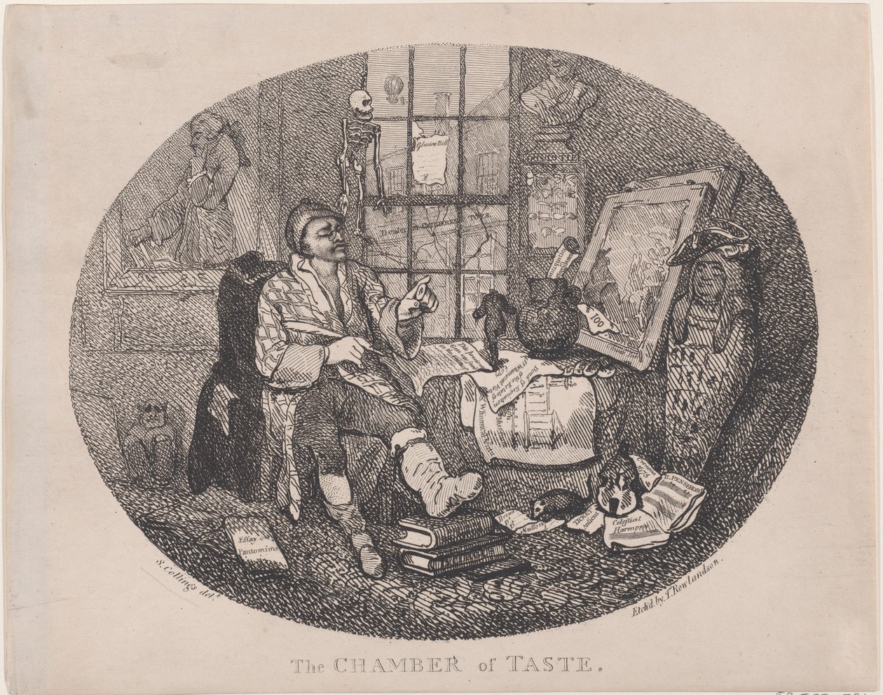 Smakens kammer, ca. 1785., ca. 1785. av Thomas Rowlandson