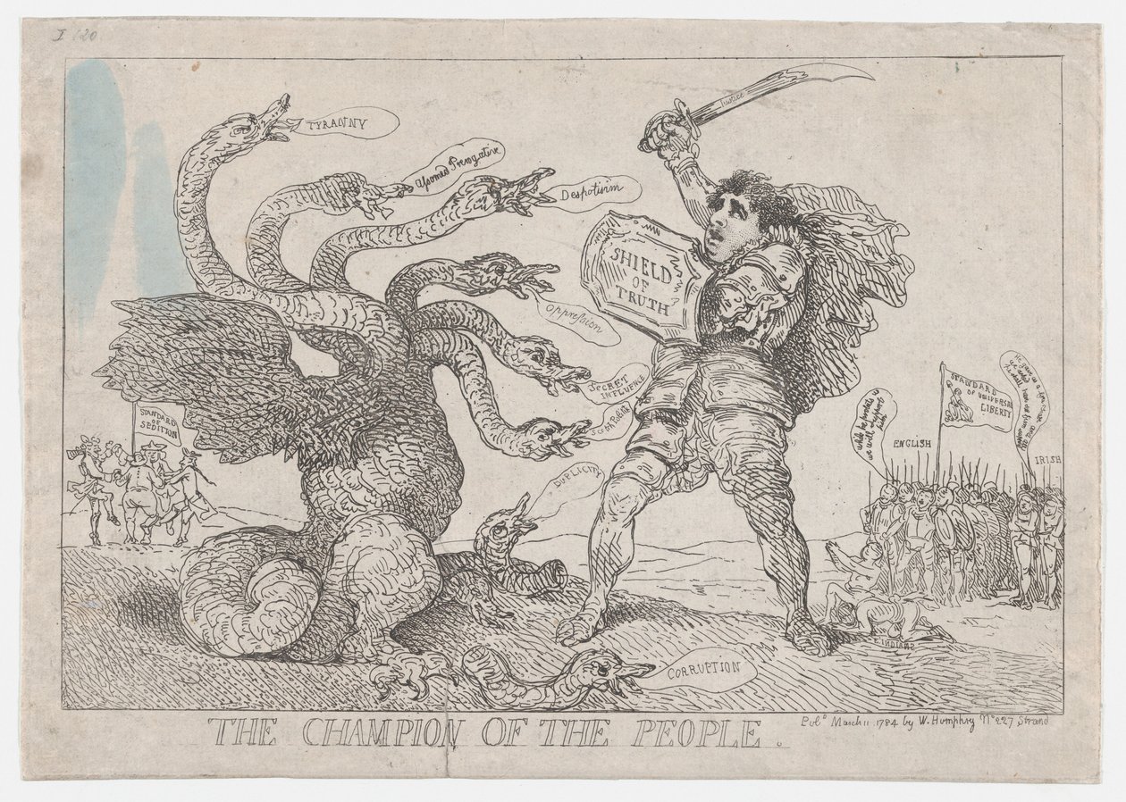 Folkets mester, 11. mars 1784., 11. mars 1784. av Thomas Rowlandson