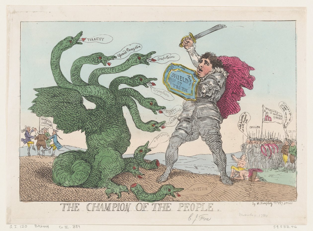Folkets mester, 11. mars 1784., 11. mars 1784. av Thomas Rowlandson