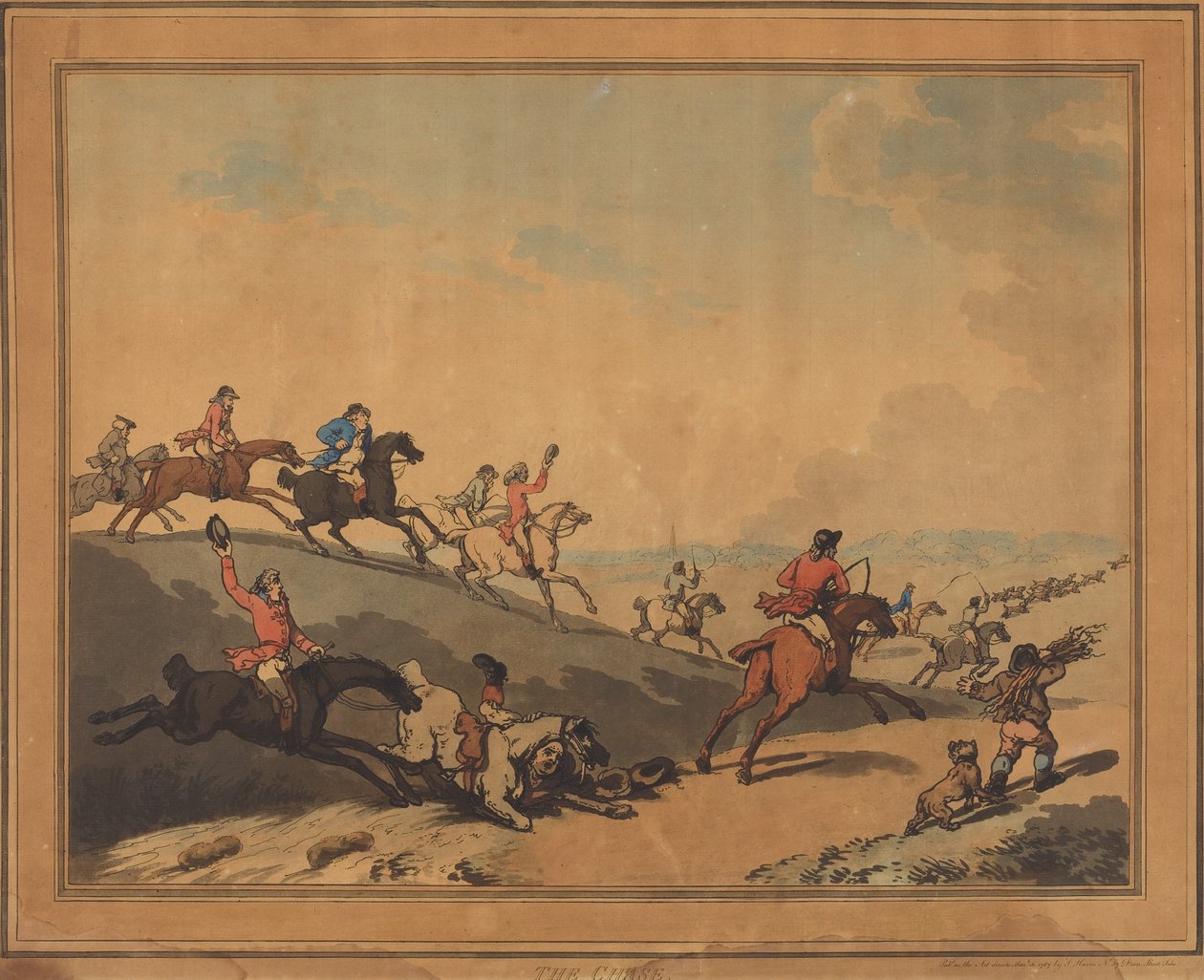 Jakten av Thomas Rowlandson