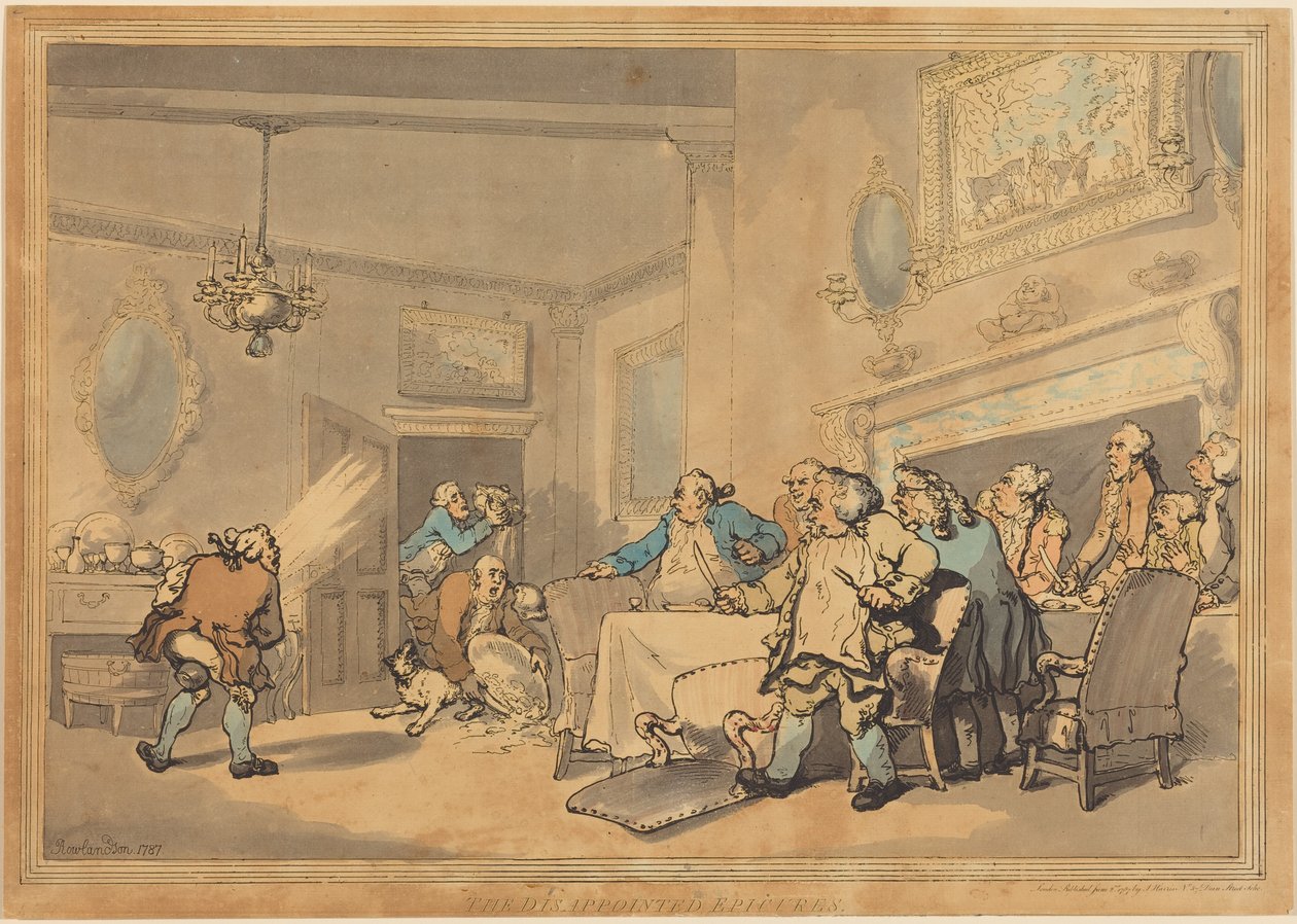 De skuffede livsnyterne av Thomas Rowlandson