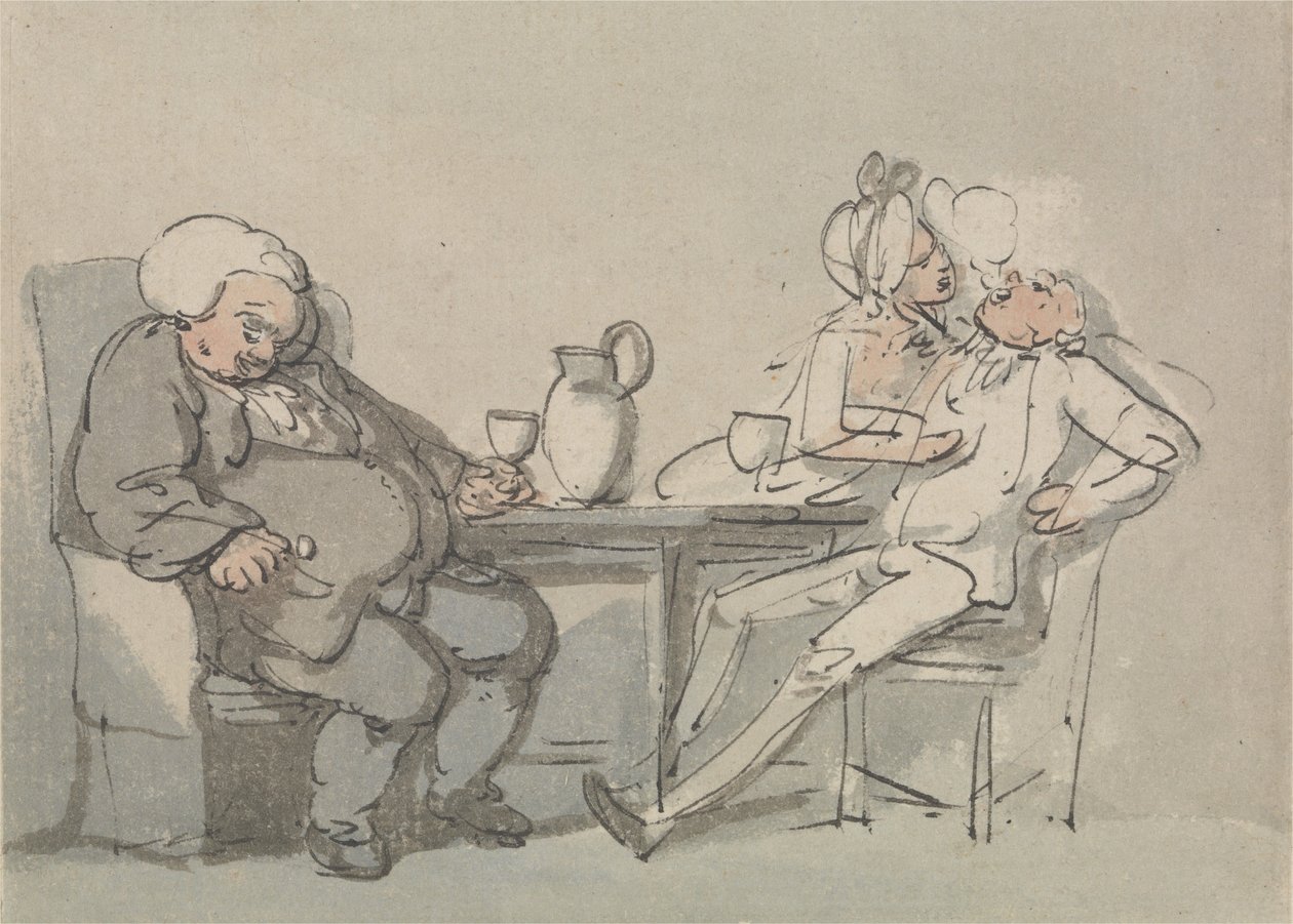 Legen overvant av Thomas Rowlandson