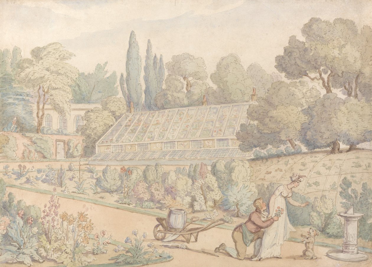 Gartnerens gave av Thomas Rowlandson