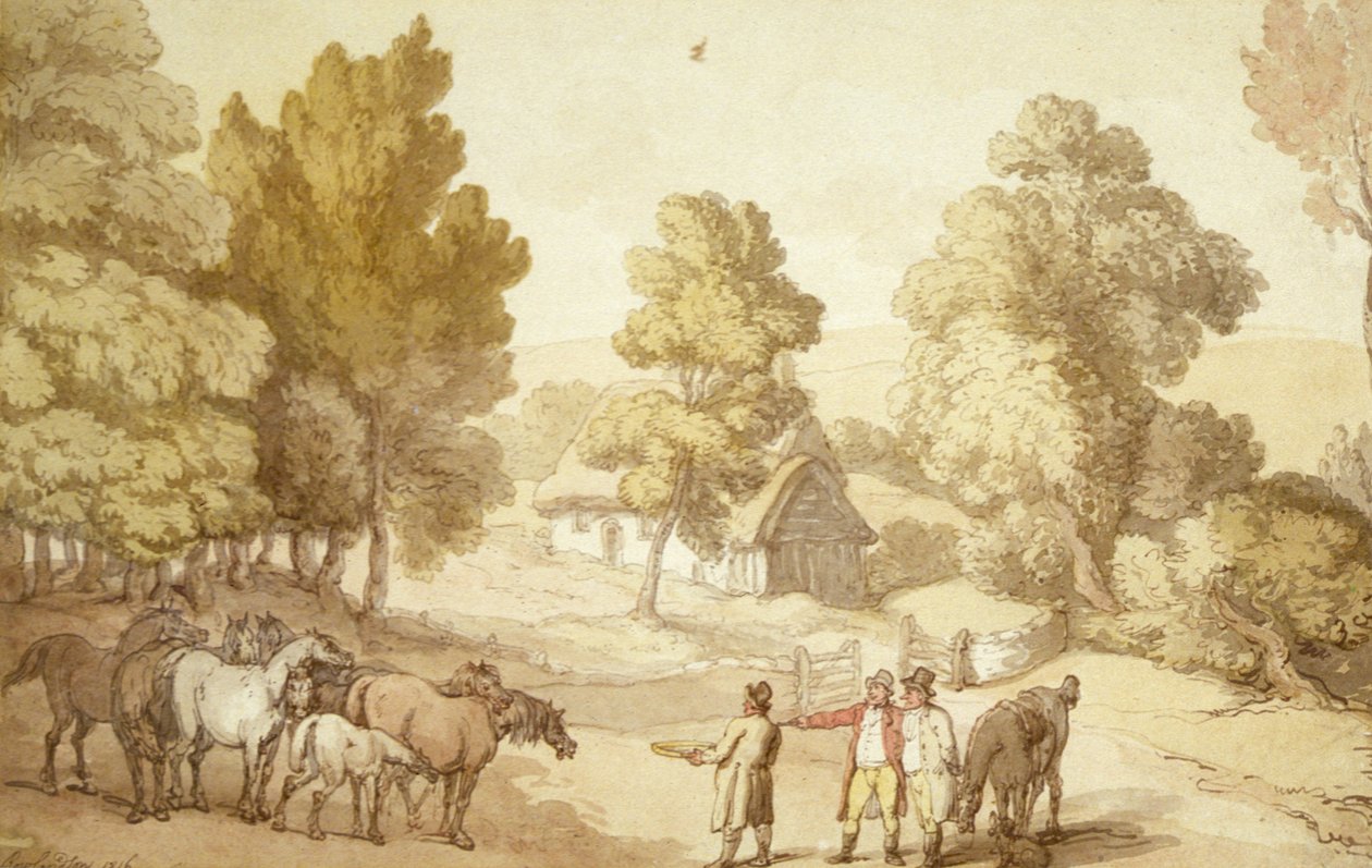 Hestehandleren av Thomas Rowlandson