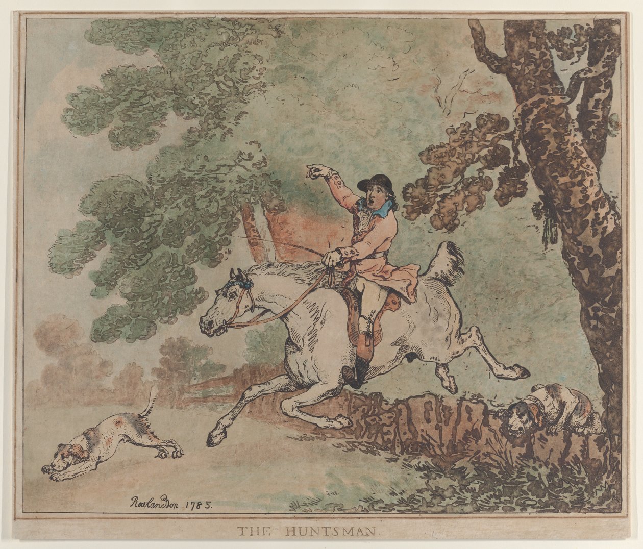 Jaktmannen av Thomas Rowlandson