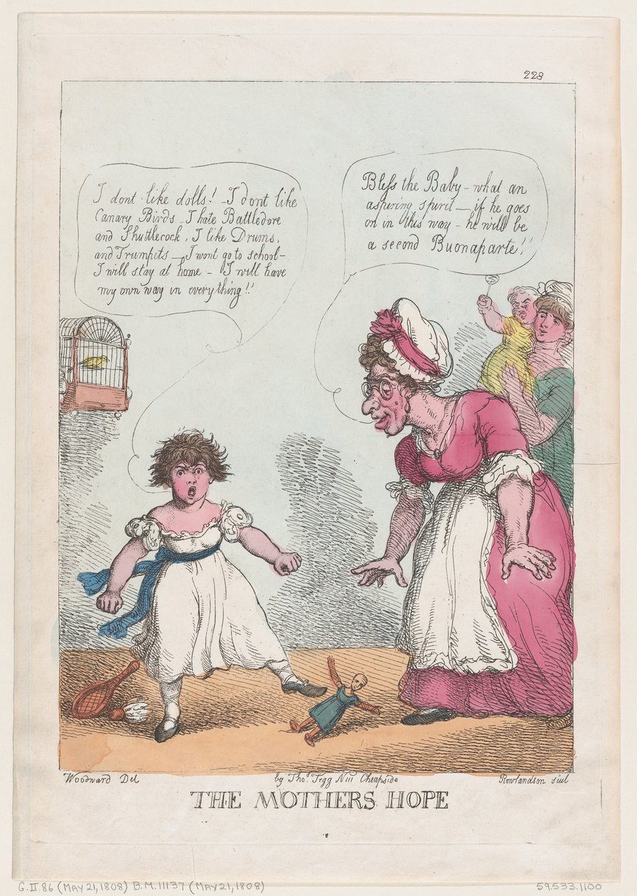 Morens håp, 21. mai 1808., 21. mai 1808. av Thomas Rowlandson