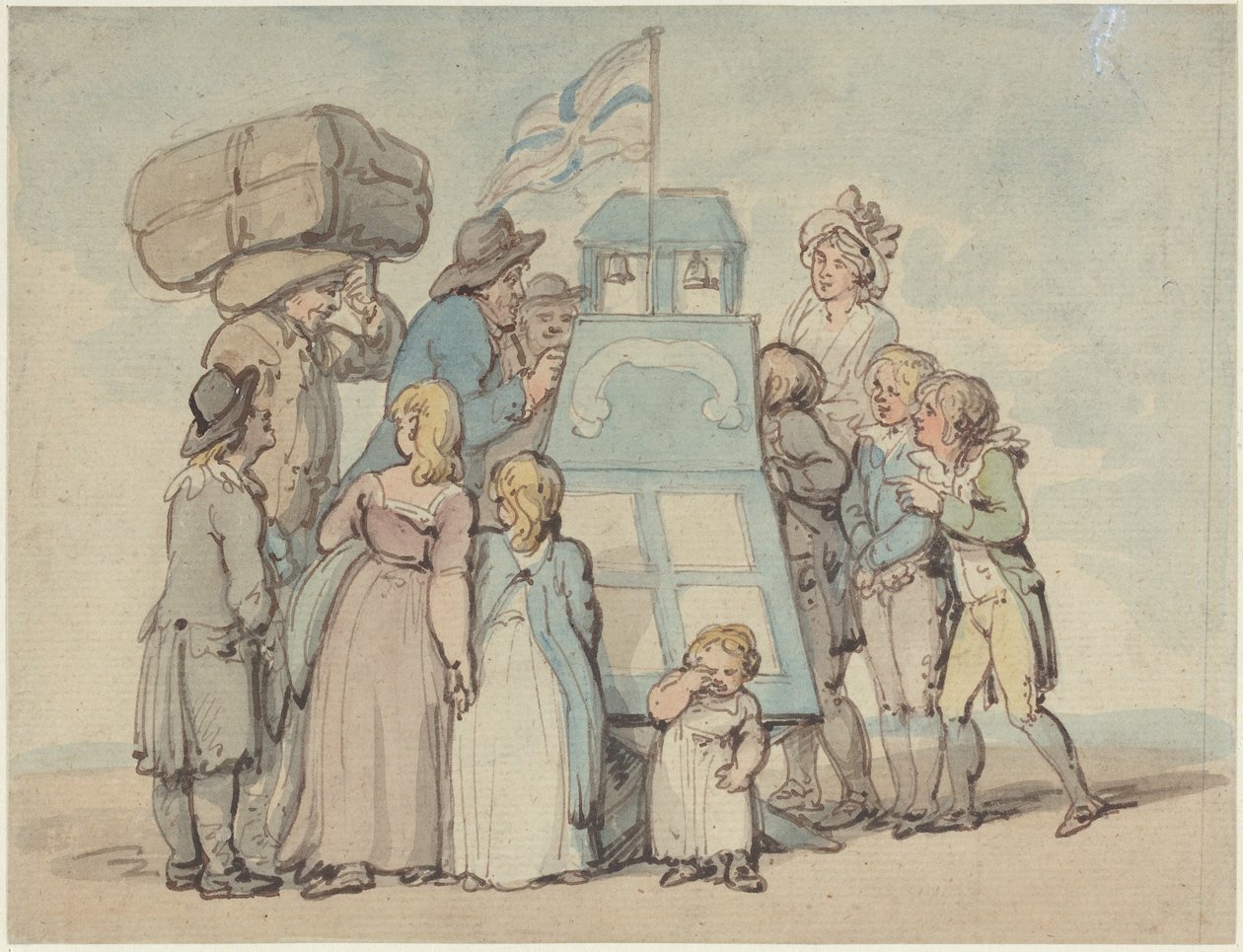 Peep Show av Thomas Rowlandson