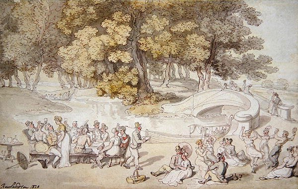 Pikniken av Thomas Rowlandson