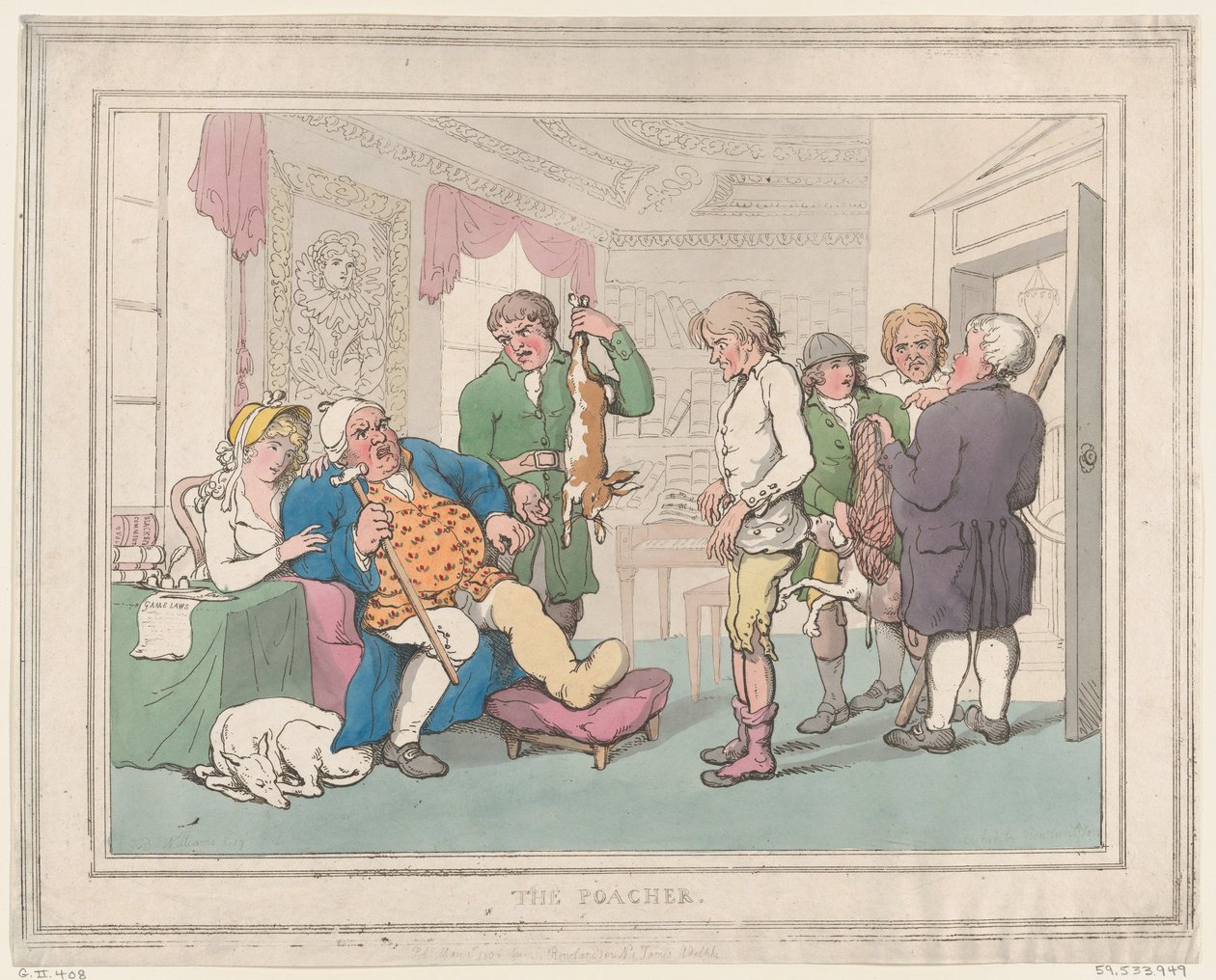 Krypskytteren, 1. mai 1806., 1. mai 1806. av Thomas Rowlandson