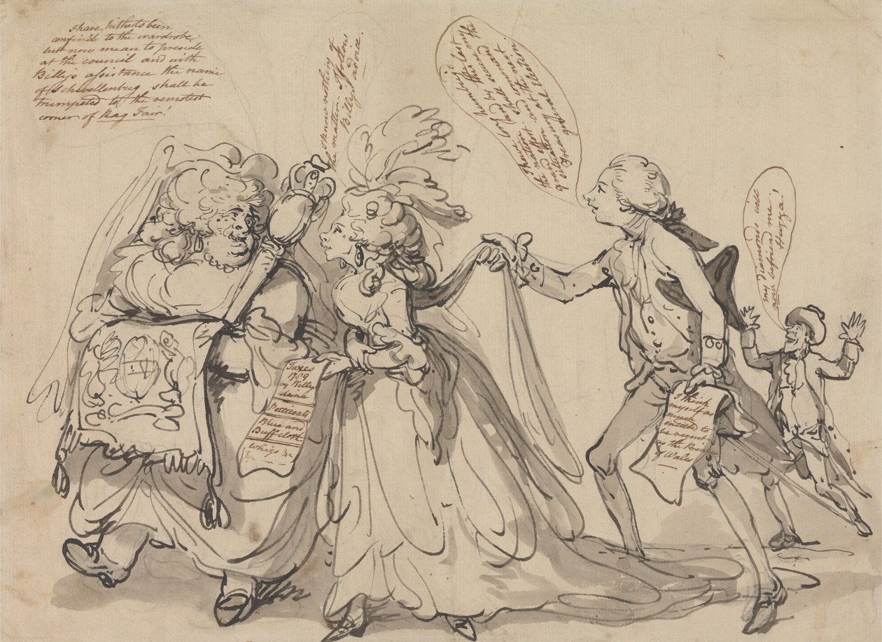 Fremtiden som ligger foran oss av Thomas Rowlandson