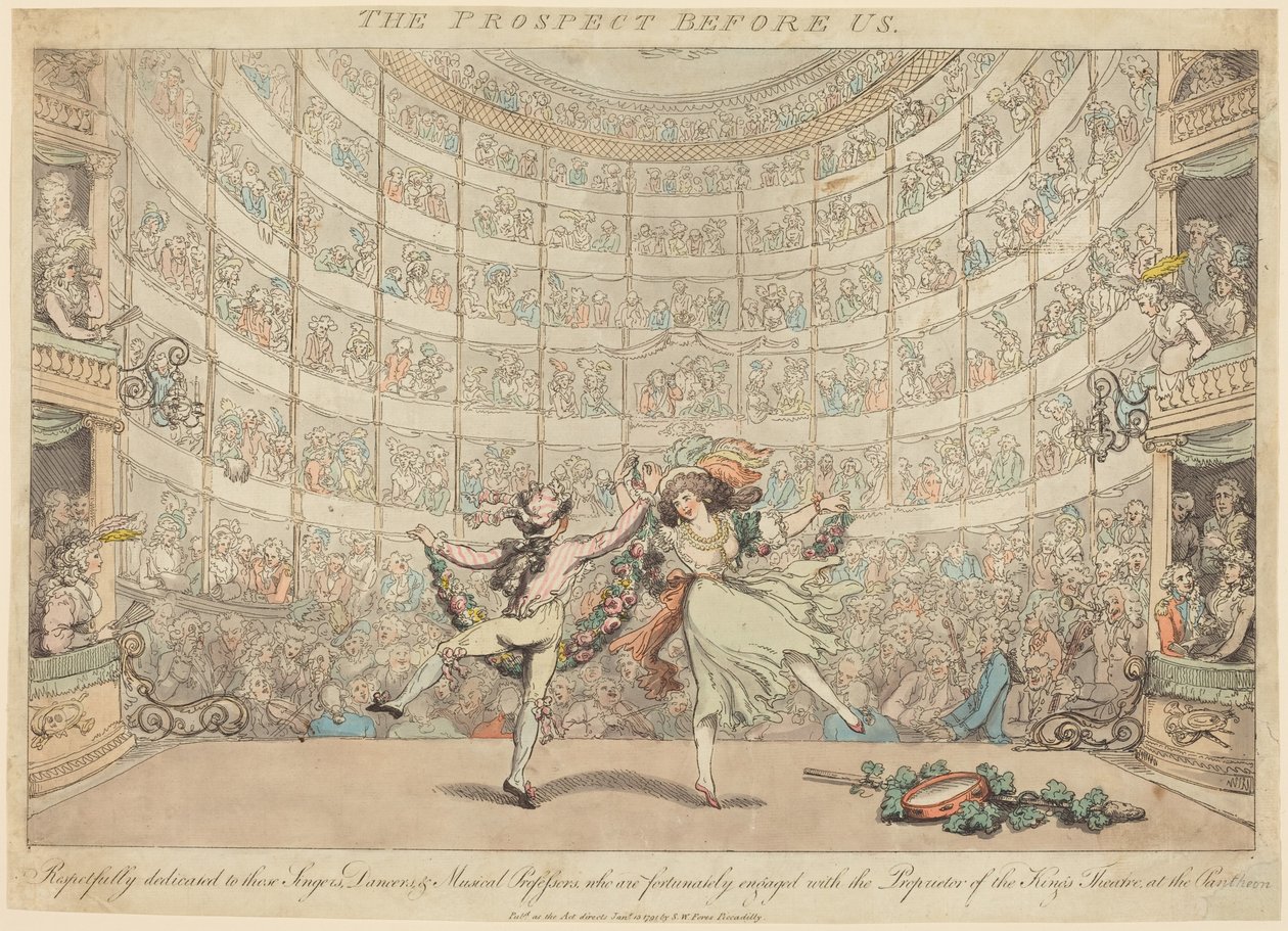 «The Prospect» foran oss, nr. 2 av Thomas Rowlandson