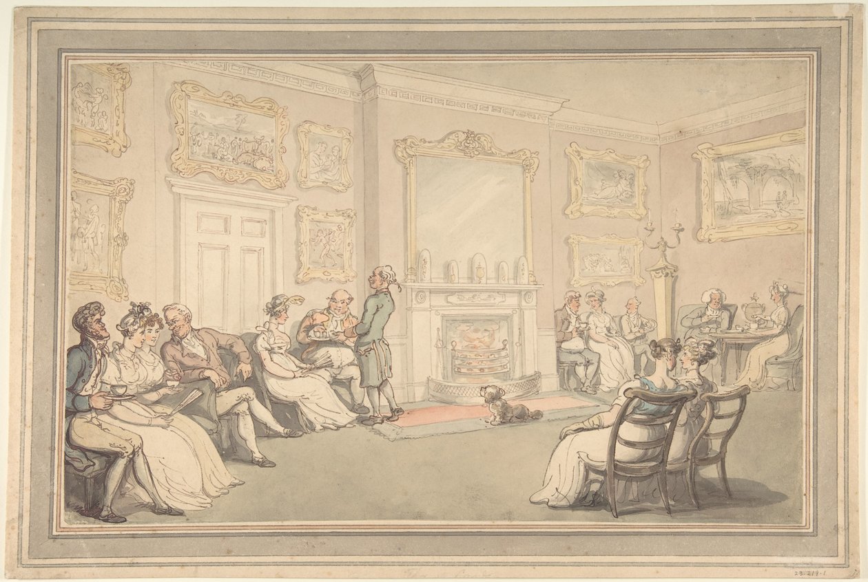 Resepsjonen av Thomas Rowlandson