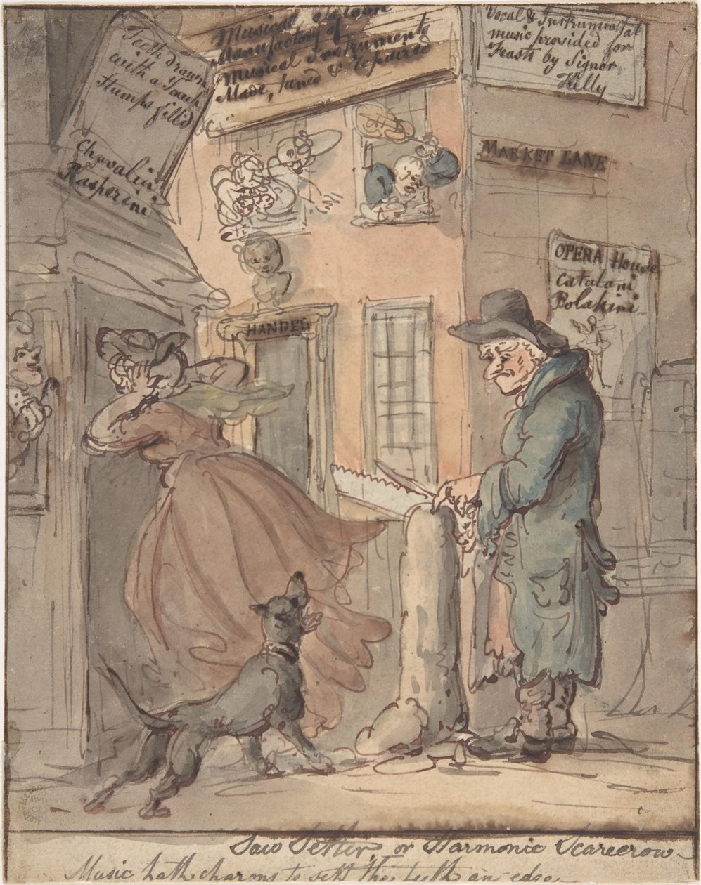Saginnstilleren av Thomas Rowlandson