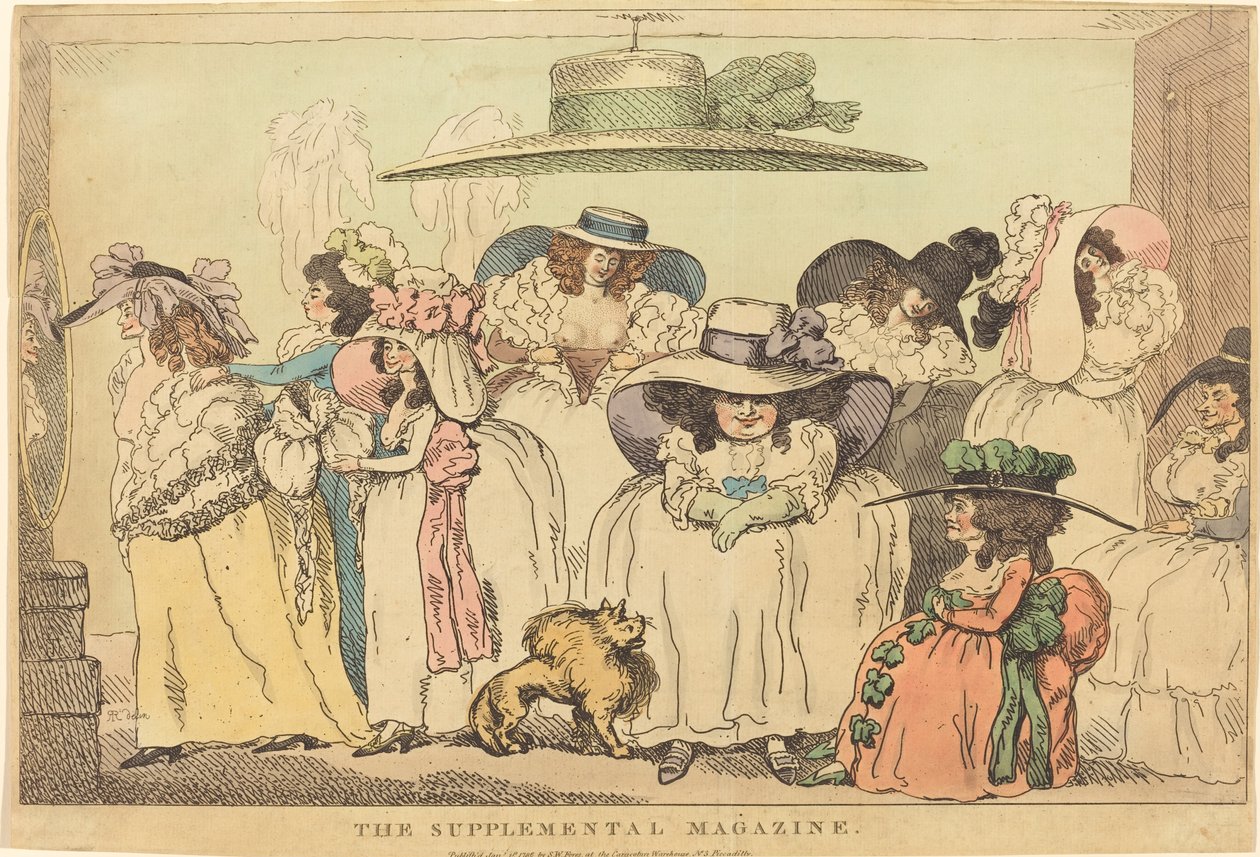 Tilleggsmagasinet av Thomas Rowlandson
