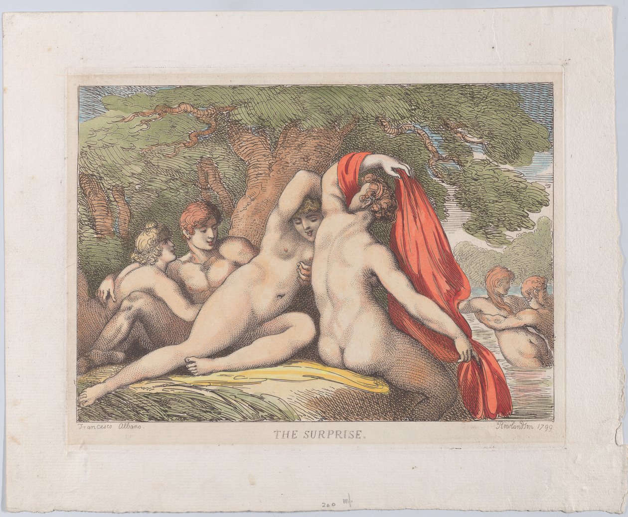 Overraskelsen, 1799., 1799. av Thomas Rowlandson