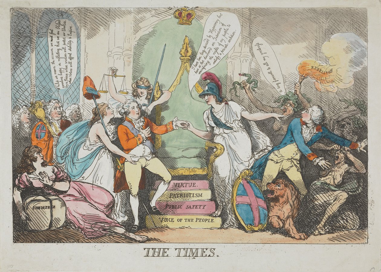 The Times av Thomas Rowlandson