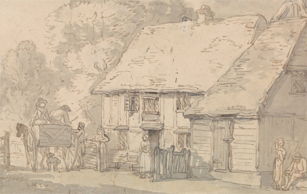 Bompengestasjonen av Thomas Rowlandson