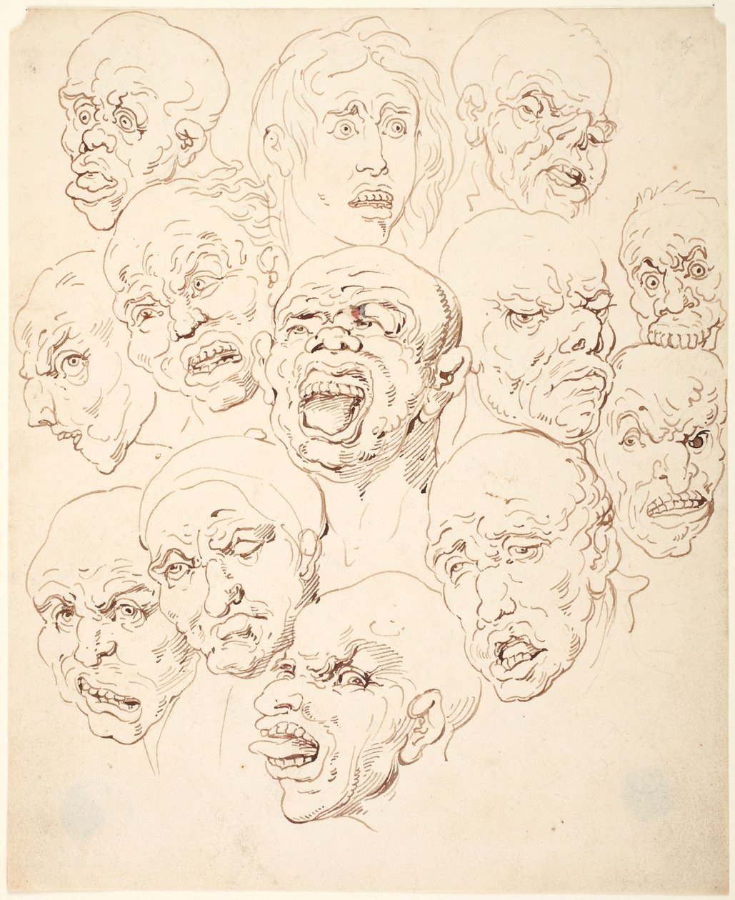 Tretten hoder av Thomas Rowlandson