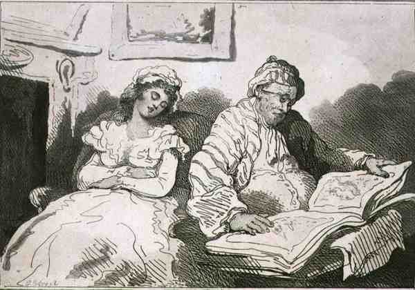 "Det er ikke antikviteter alene kan behage øyet", pub. av T. Smith av Thomas Rowlandson