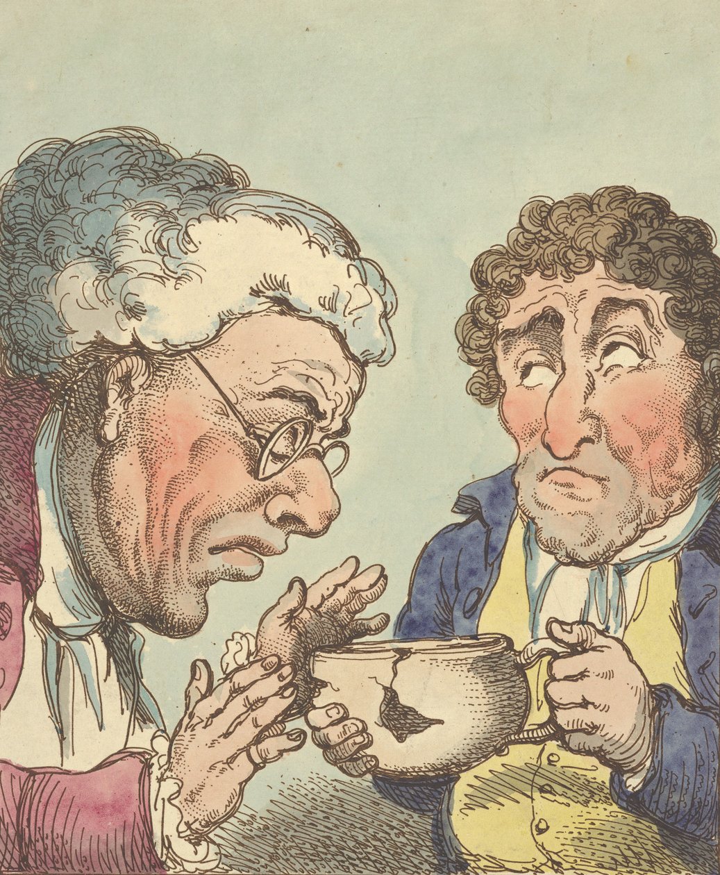 Ærbødighet, 1800., 1800. av Thomas Rowlandson
