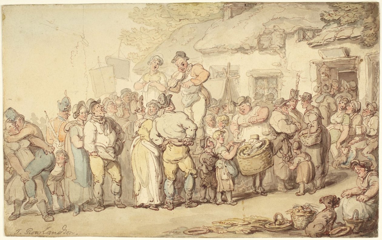 Landsbymesse av Thomas Rowlandson