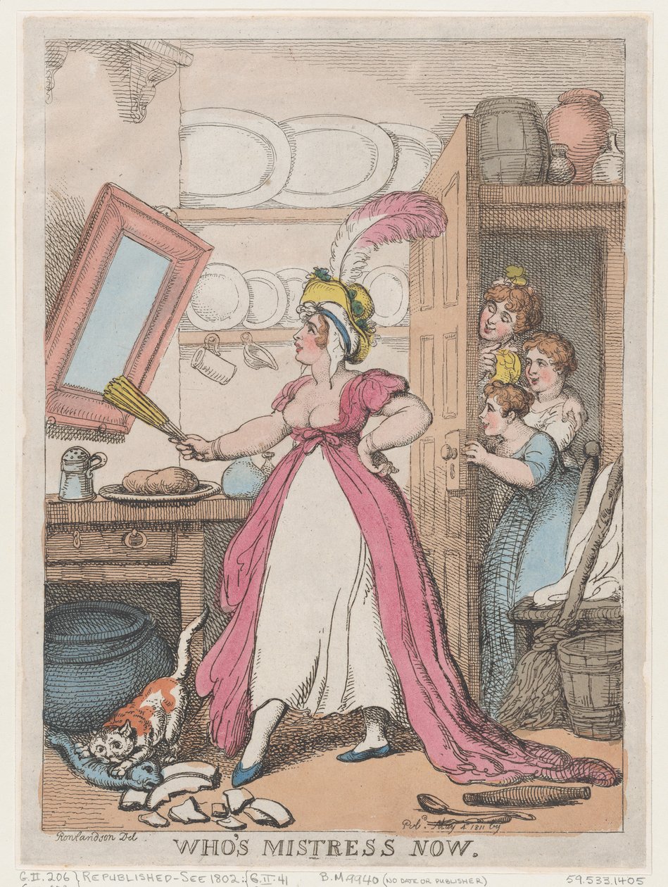 Hvem er elskerinnen nå, 4. mai 1811., 4. mai 1811. av Thomas Rowlandson