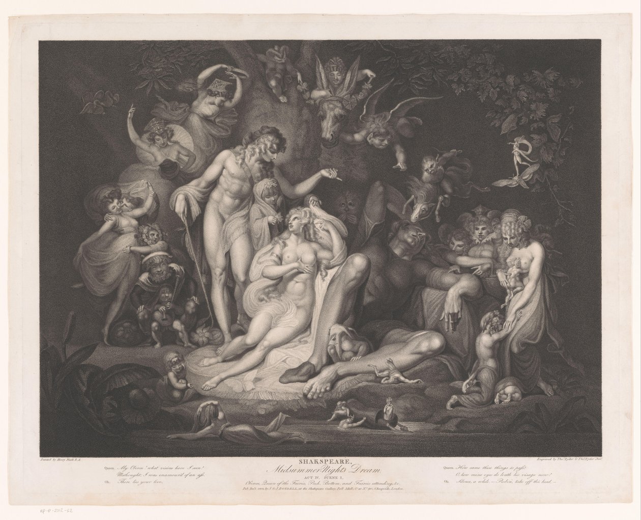 Oppvåkning av Titania Shakspeare, Midsummer - Night